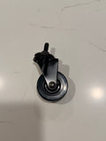 2 Inch Caster Wheels – Swivel Threaded Stem Casters (5/16"-18), Black, 4-Pack – Furniture & Small Cart Replacement
